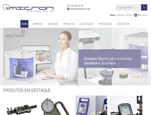 Tablet Screenshot of micron-arj.com